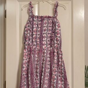 FOX and HEN Floral Pink and White Sundress